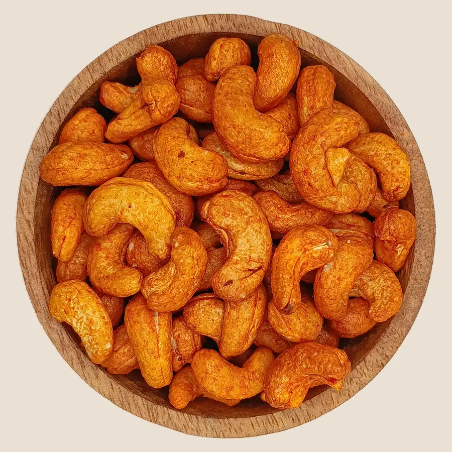 Geröstete Cashews mit Chili und Zitrone Snack Oazis Natur