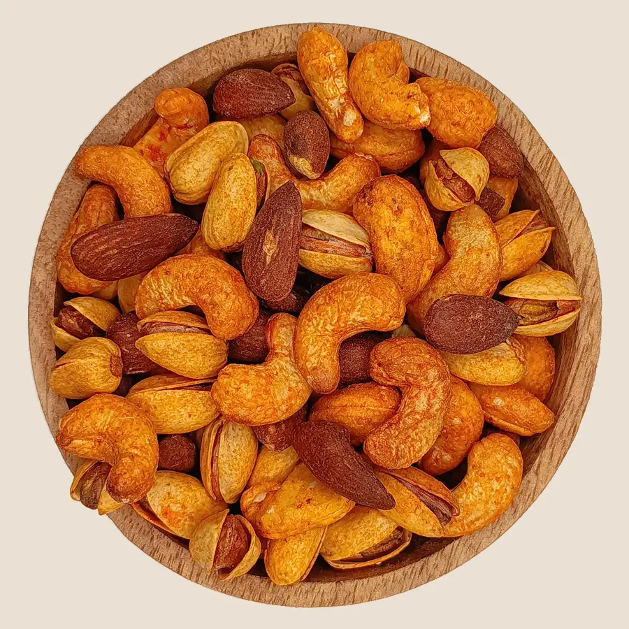 Geröstete Mixnuss Chili Zitrone Snack Oazis Natur