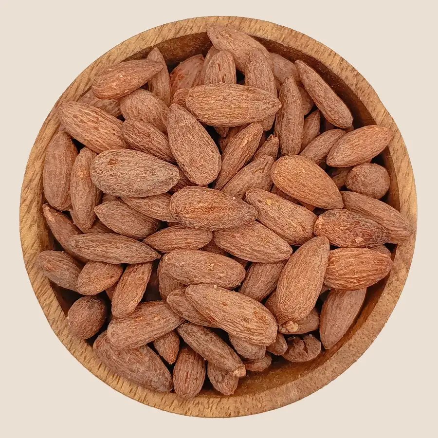 Geröstete und gesalzene Mandeln mit Haut – Oazis Natur